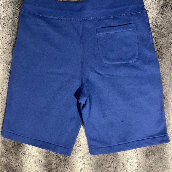 Polo by Ralph Lauren Blue Athletic Shorts with Drawstring Waist - Picture 6 of 7